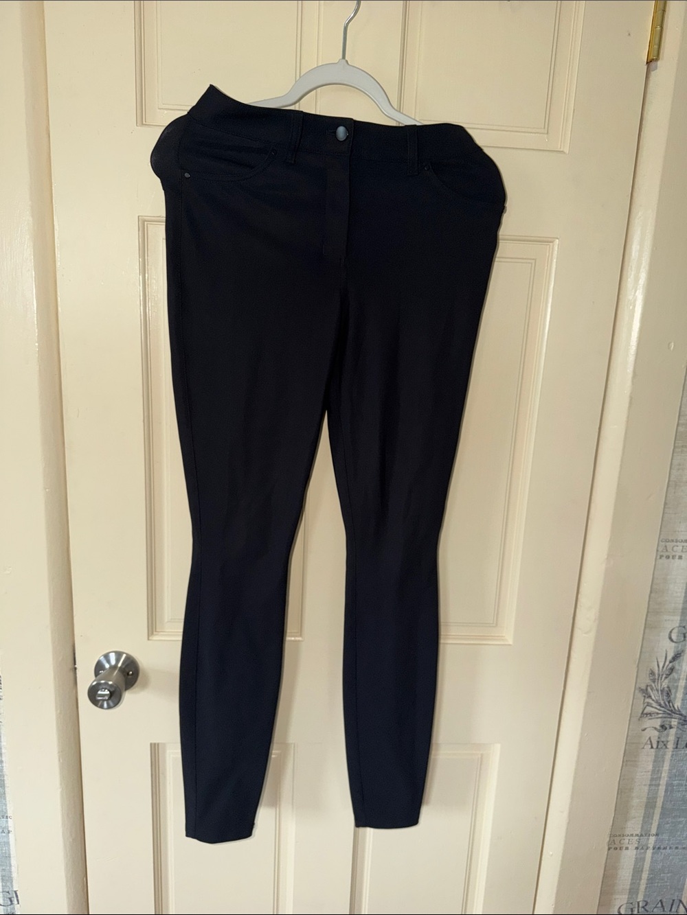 lululemon athletica Black Skinny Ponte Pants